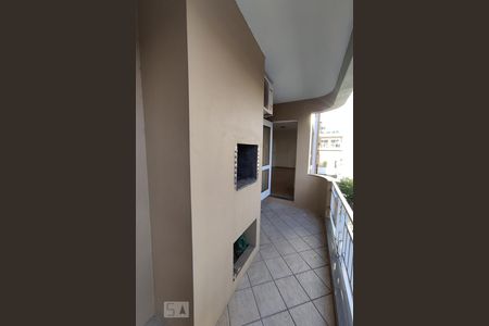 Sacada com churrasqueira de apartamento à venda com 3 quartos, 120m² em Centro, São Leopoldo