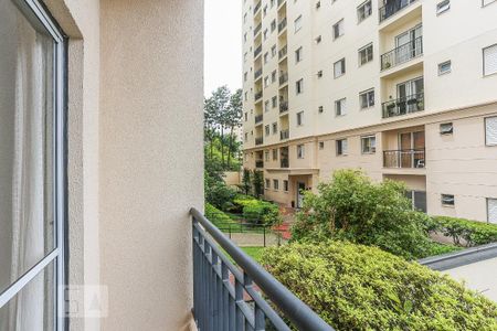 Varanda da Sala de apartamento para alugar com 2 quartos, 50m² em Jardim Pinheiros, São Paulo