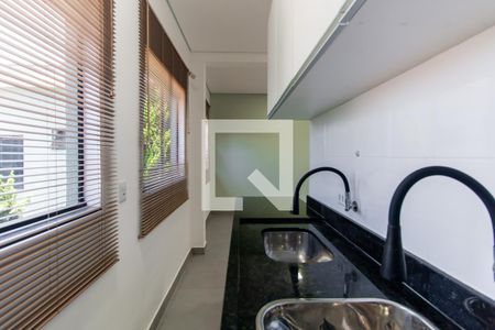 Casa de condomínio para alugar com 47m², 1 quarto e 1 vagaCozinha e Área de Serviço