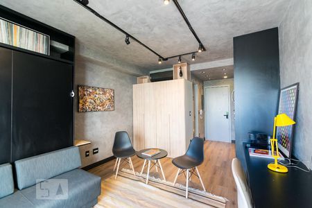 Sala/Quarto de kitnet/studio para alugar com 1 quarto, 30m² em Vila Clementino, São Paulo