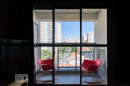 Sacada de kitnet/studio para alugar com 1 quarto, 30m² em Vila Clementino, São Paulo