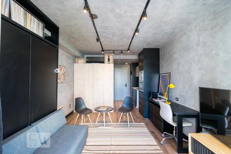 Sala/Quarto de kitnet/studio para alugar com 1 quarto, 30m² em Vila Clementino, São Paulo