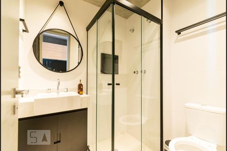 Studio à venda com 30m², 1 quarto e 1 vaga Studio à venda com 30m², 1 quarto e 1 vagaBanheiro Social