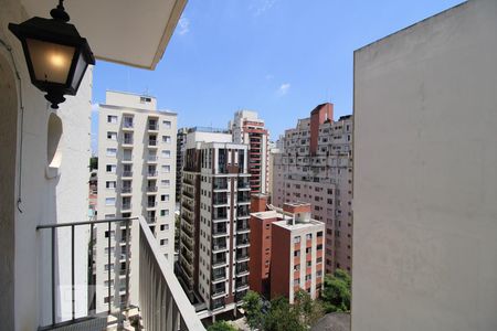 Vista da sacada  de apartamento para alugar com 2 quartos, 80m² em Perdizes, São Paulo