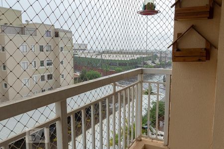 Sacada de apartamento para alugar com 2 quartos, 60m² em Vila Omar, Americana