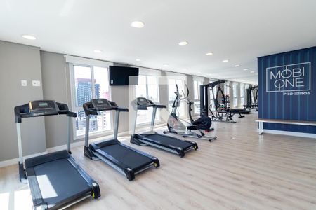 Studio à venda com 25m², 1 quarto e sem vaga Studio à venda com 25m², 1 quarto e sem vagaAcademia