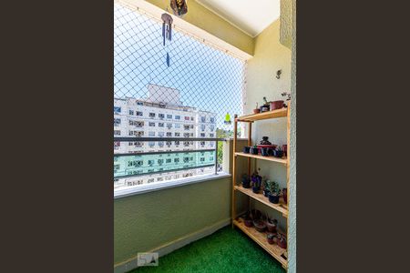 Varanda da Sala de apartamento para alugar com 2 quartos, 58m² em Barreto, Niterói