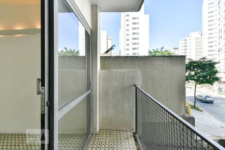 Varanda de apartamento à venda com 1 quarto, 85m² em Higienópolis, São Paulo