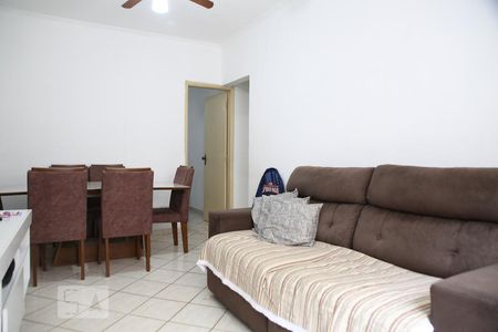 Sala de apartamento para alugar com 2 quartos, 67m² em Canto do Forte, Praia Grande