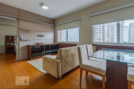 Sala de apartamento para alugar com 1 quarto, 35m² em Bela Vista, São Paulo