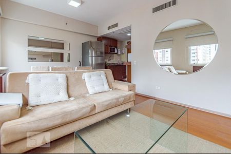 Sala de apartamento para alugar com 1 quarto, 35m² em Bela Vista, São Paulo