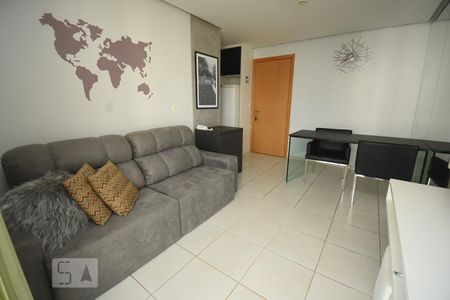 Sala de apartamento para alugar com 1 quarto, 42m² em Águas Claras, Brasília