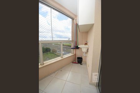 Varanda da Sala de apartamento para alugar com 1 quarto, 42m² em Águas Claras, Brasília