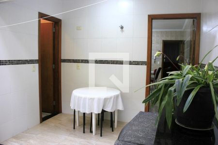 Casa à venda com 123m², 3 quartos e 2 vagasÁrea de serviço & espaço gourmet com churrasqueira