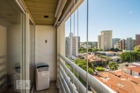 Varanda da Sala de apartamento para alugar com 1 quarto, 41m² em Cambuí, Campinas