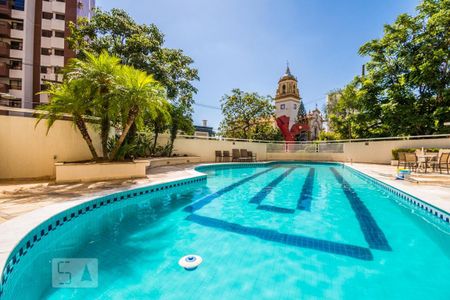Área comum - Piscina de apartamento para alugar com 1 quarto, 58m² em Cambuí, Campinas
