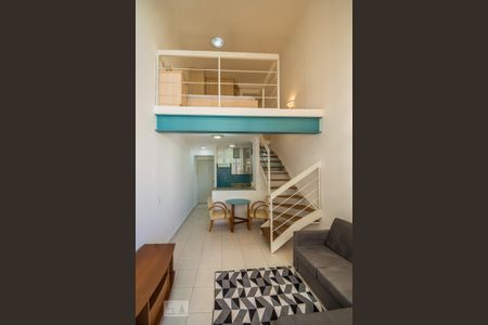 Sala de apartamento para alugar com 1 quarto, 58m² em Cambuí, Campinas