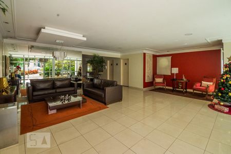 Área comum - Salão de festas de apartamento para alugar com 1 quarto, 58m² em Cambuí, Campinas