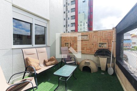 Sacada da sala de apartamento para alugar com 2 quartos, 104m² em Petrópolis, Porto Alegre