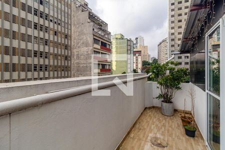 Apartamento à venda com 129m², 3 quartos e sem vagaVaranda - cobertura