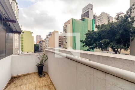 Apartamento à venda com 129m², 3 quartos e sem vagaVaranda - cobertura