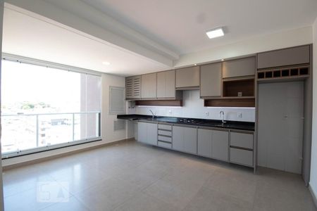 Sala e Cozinha de apartamento para alugar com 1 quarto, 37m² em Centro, Osasco