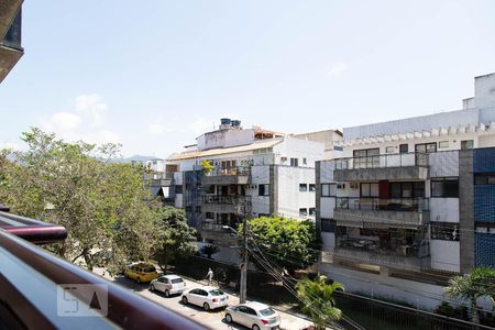Vista da varanda de apartamento para alugar com 3 quartos, 123m² em Recreio dos Bandeirantes, Rio de Janeiro