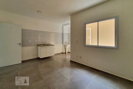 Sala / Cozinha de apartamento para alugar com 1 quarto, 35m² em Ipiranga, São Paulo