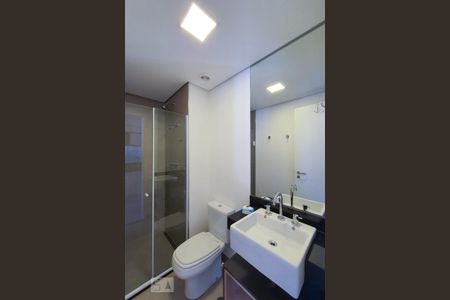 Banheiro de kitnet/studio à venda com 1 quarto, 16m² em Vila Mariana, São Paulo