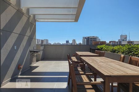 Studio à venda com 16m², 1 quarto e sem vaga Studio à venda com 16m², 1 quarto e sem vagaTerraço da área comum