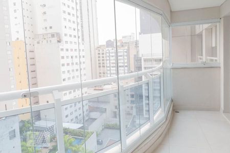 Varanda da Sala de apartamento para alugar com 1 quarto, 46m² em Santa Efigênia, São Paulo