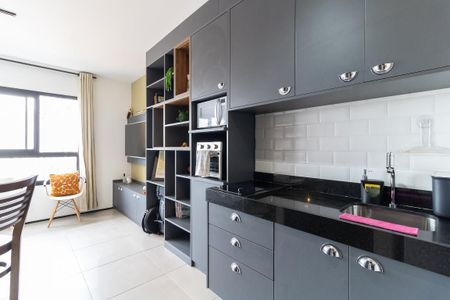 Studio para alugar com 25m², 1 quarto e sem vagaCozinha