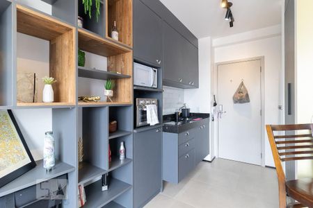 Studio para alugar com 25m², 1 quarto e sem vagaCozinha