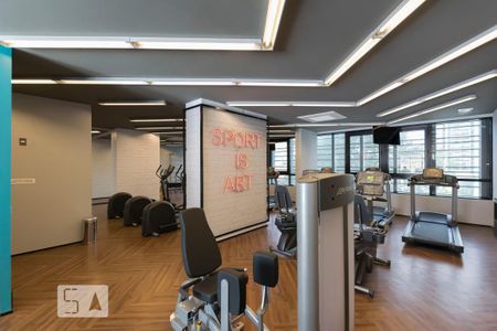 Studio para alugar com 25m², 1 quarto e sem vagaAcademia