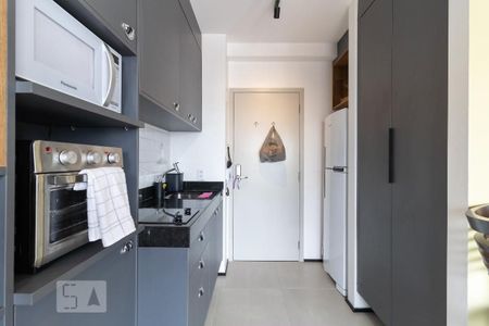 Studio para alugar com 25m², 1 quarto e sem vagaCozinha