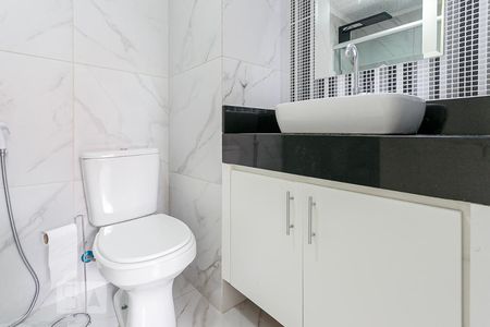 Apartamento à venda com 49m², 1 quarto e 1 vagaBanheiro da Suite