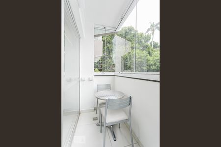 Apartamento à venda com 49m², 1 quarto e 1 vagaVaranda