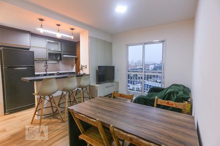 Sala de Estar de apartamento à venda com 2 quartos, 61m² em Jaguaré, São Paulo