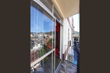 Varanda da Sala de apartamento à venda com 2 quartos, 62m² em Engenho Novo, Rio de Janeiro
