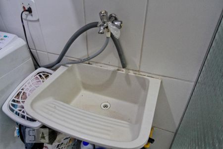 Área de Serviço de apartamento para alugar com 2 quartos, 50m² em Vila Palmeiras, São Paulo
