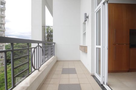 Varanda de apartamento à venda com 1 quarto, 82m² em Paraíso do Morumbi, São Paulo