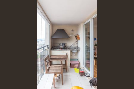 Varanda Gourmet de apartamento para alugar com 3 quartos, 120m² em Água Branca, São Paulo