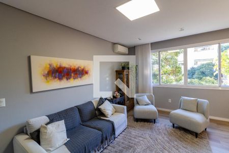 Sala de apartamento à venda com 2 quartos, 95m² em Cristal, Porto Alegre