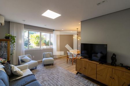 Sala de apartamento à venda com 2 quartos, 95m² em Cristal, Porto Alegre