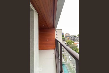 Varanda da Sala de apartamento para alugar com 2 quartos, 60m² em Vila Madalena, São Paulo