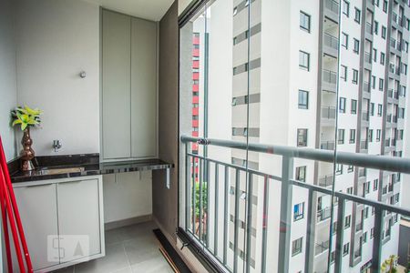 Apartamento à venda com 38m², 1 quarto e sem vagaVaranda