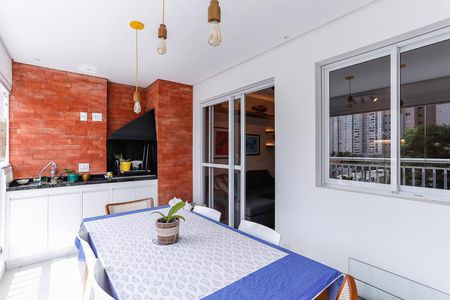 Varanda Gourmet de apartamento para alugar com 2 quartos, 79m² em Vila Romana, São Paulo