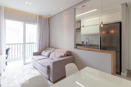 Sala de apartamento para alugar com 2 quartos, 52m² em Umuarama, Osasco