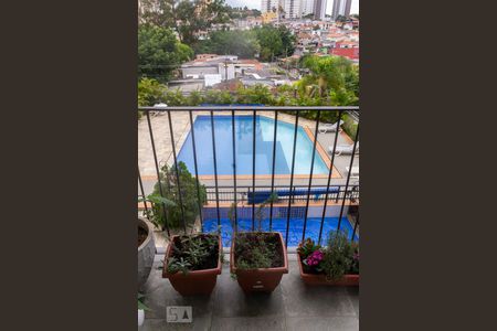 Varanda  de apartamento para alugar com 3 quartos, 75m² em Parque Residencial Julia, São Paulo