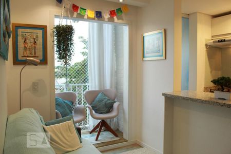 Sala de apartamento à venda com 2 quartos, 52m² em Fátima, Canoas